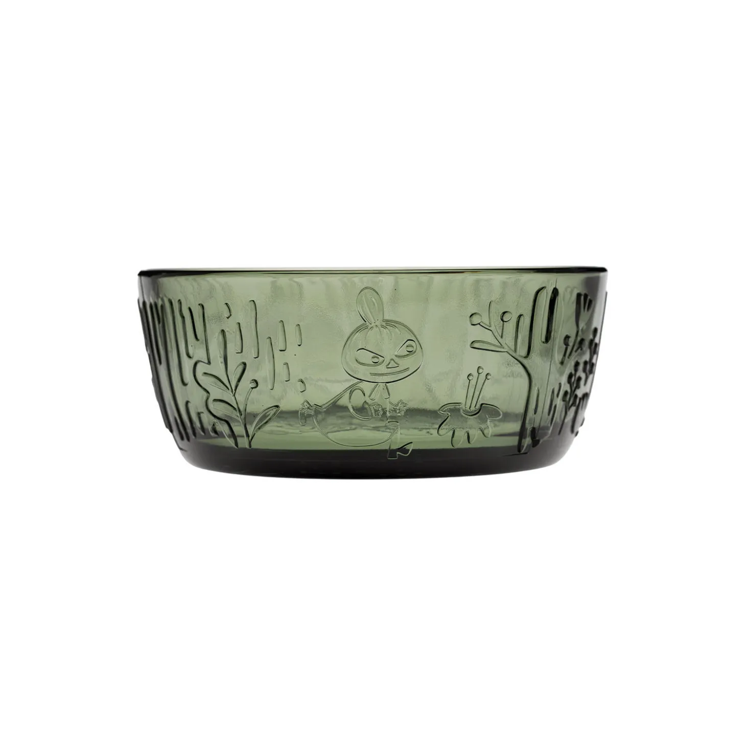 Mumi glasskål 35 cl, pine green