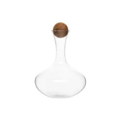 Nature Wine Carafe with Oak Stopper