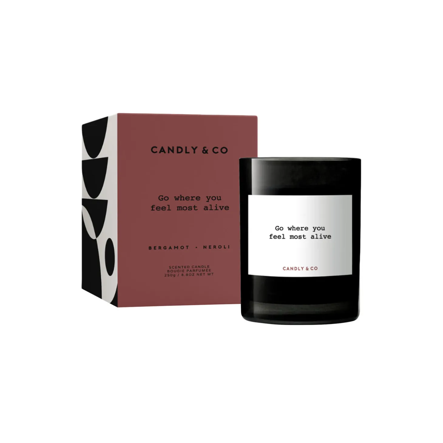 No. 5 Candle, Go where you feel most alive