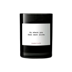 No. 5 Candle, Go where you feel most alive