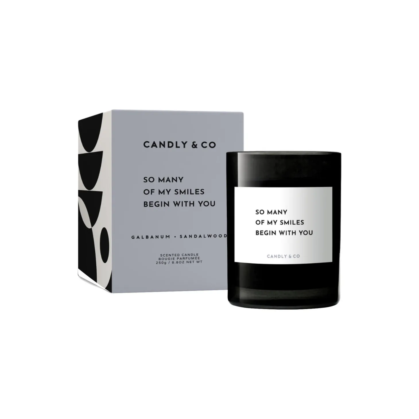 No. 6 Candle, So many of my smiles begin with you