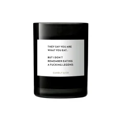 No. 1 Candle, They say you are what you eat