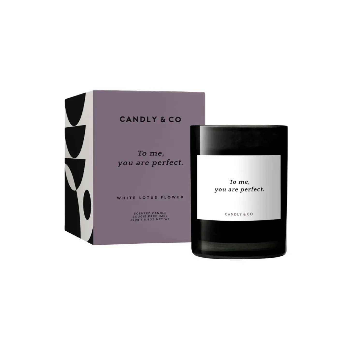 No. 8 Candle, To me, you are perfect