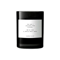 No. 8 Candle, You and I are more than friends. We're like a really small gang