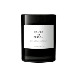 No. 3 Candle, You are my person and I will love you forever
