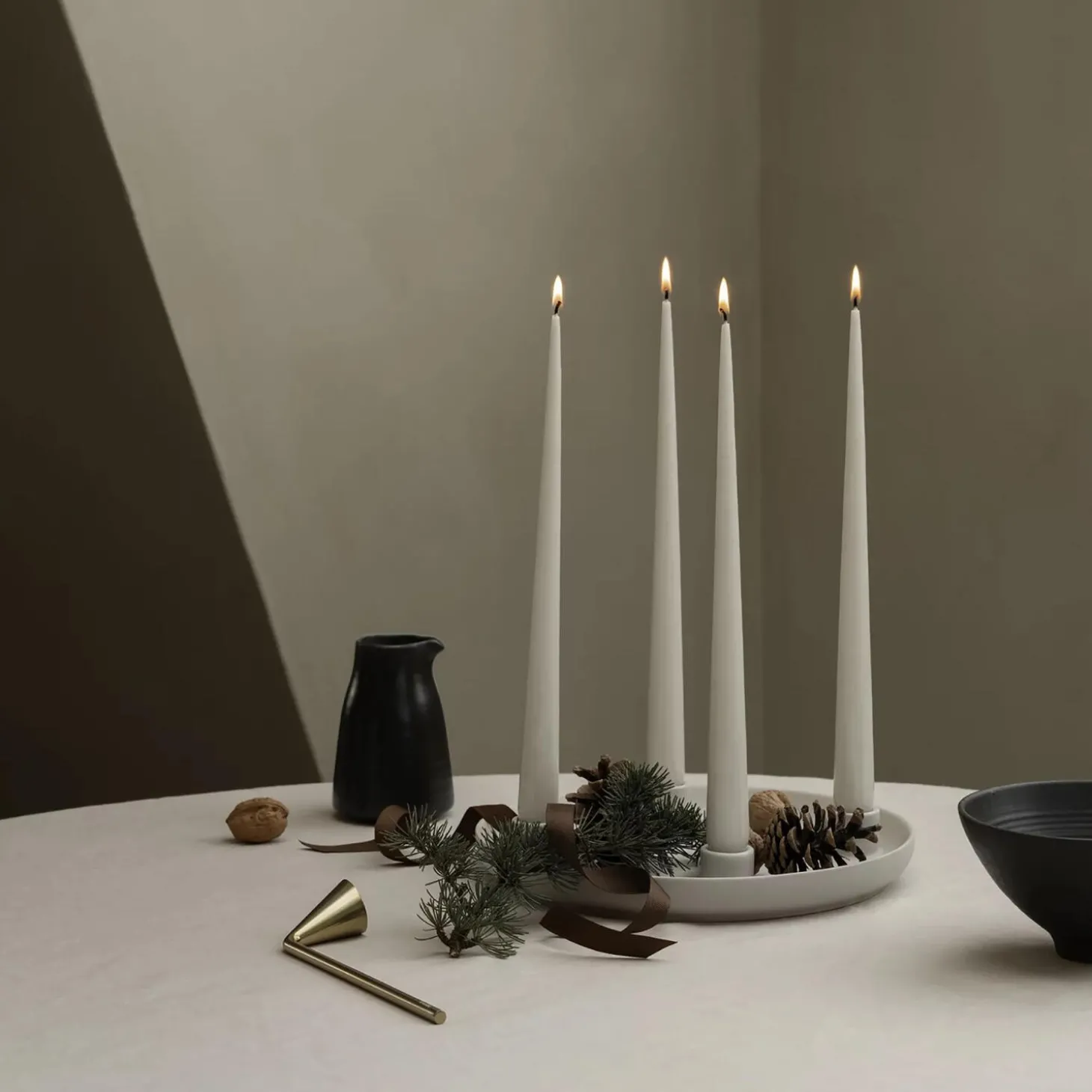 NOX Candle Snuffer, brass