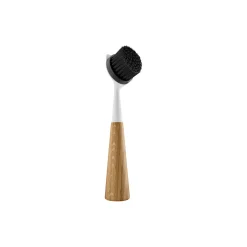 Opvaskebørste eg/nylon, white