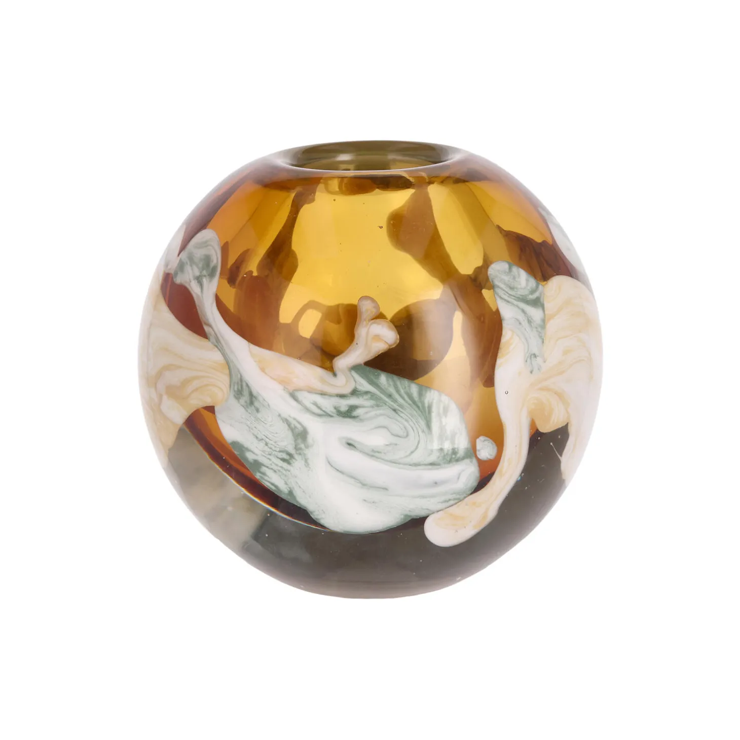 Otea vase, brown/blue