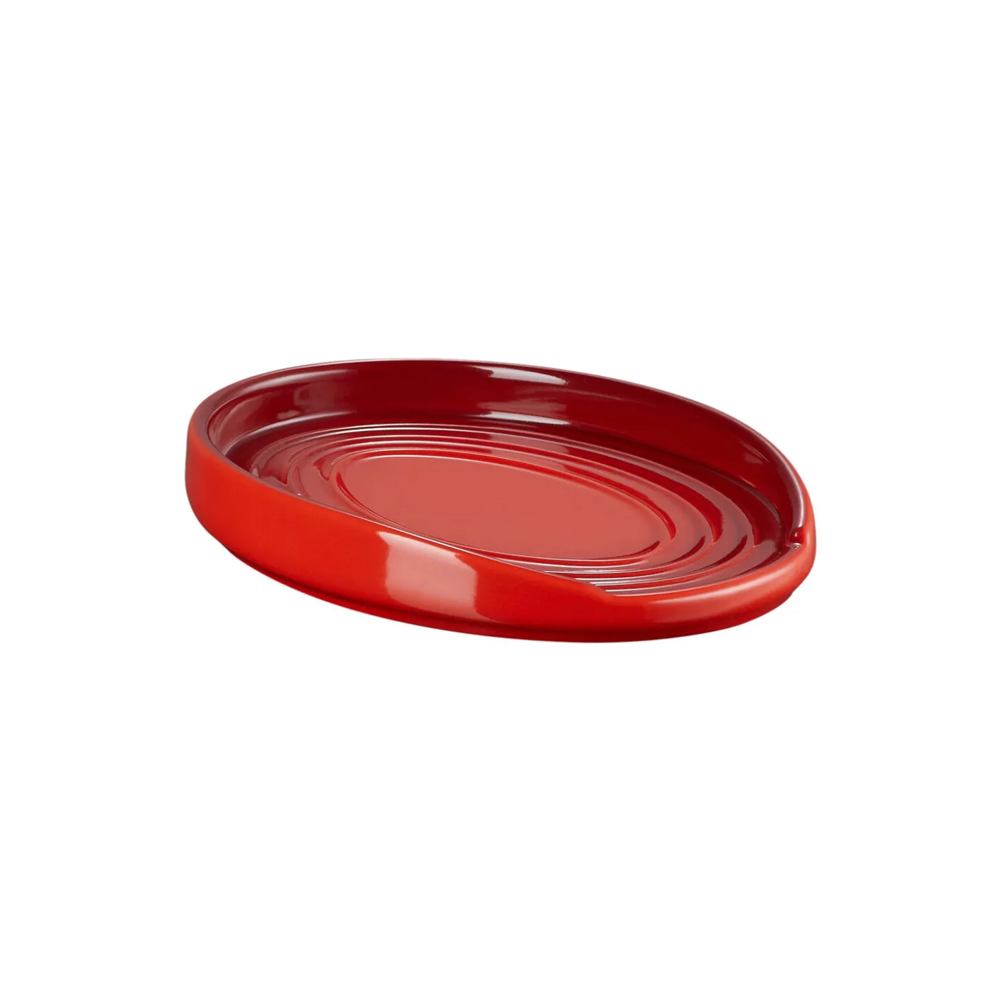 Oval grydeskeholder, cerise