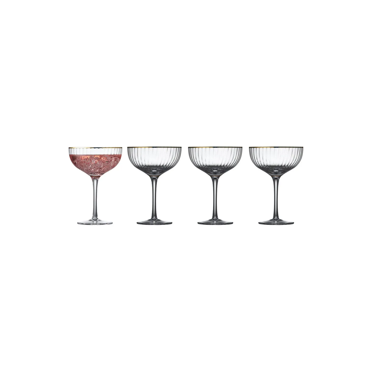 Palermo Gold cocktailglas 4 stk.