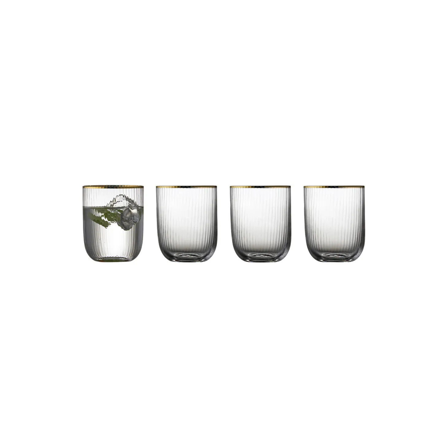 Palermo Gold tumbler 4 stk.