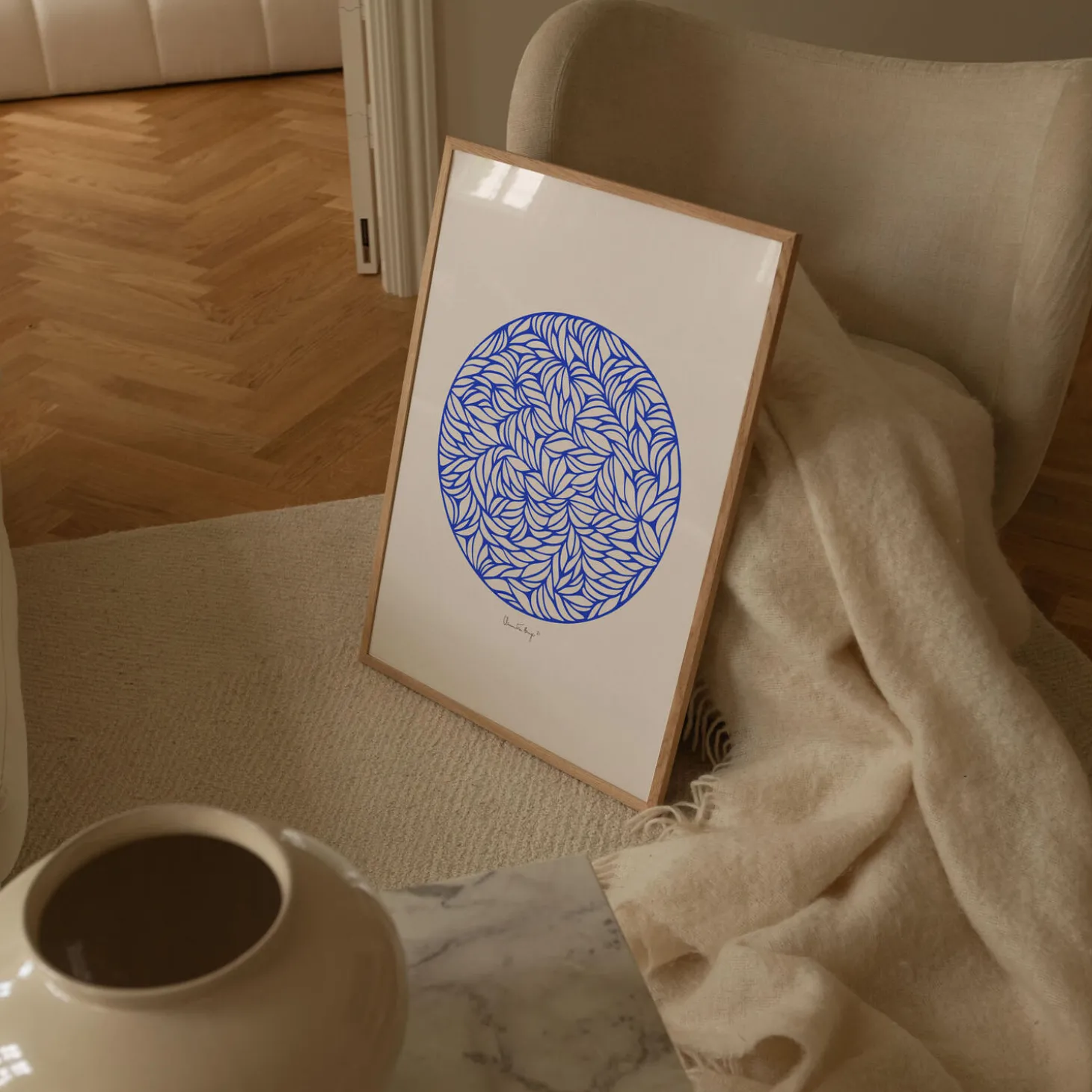 Papercut 05, blue