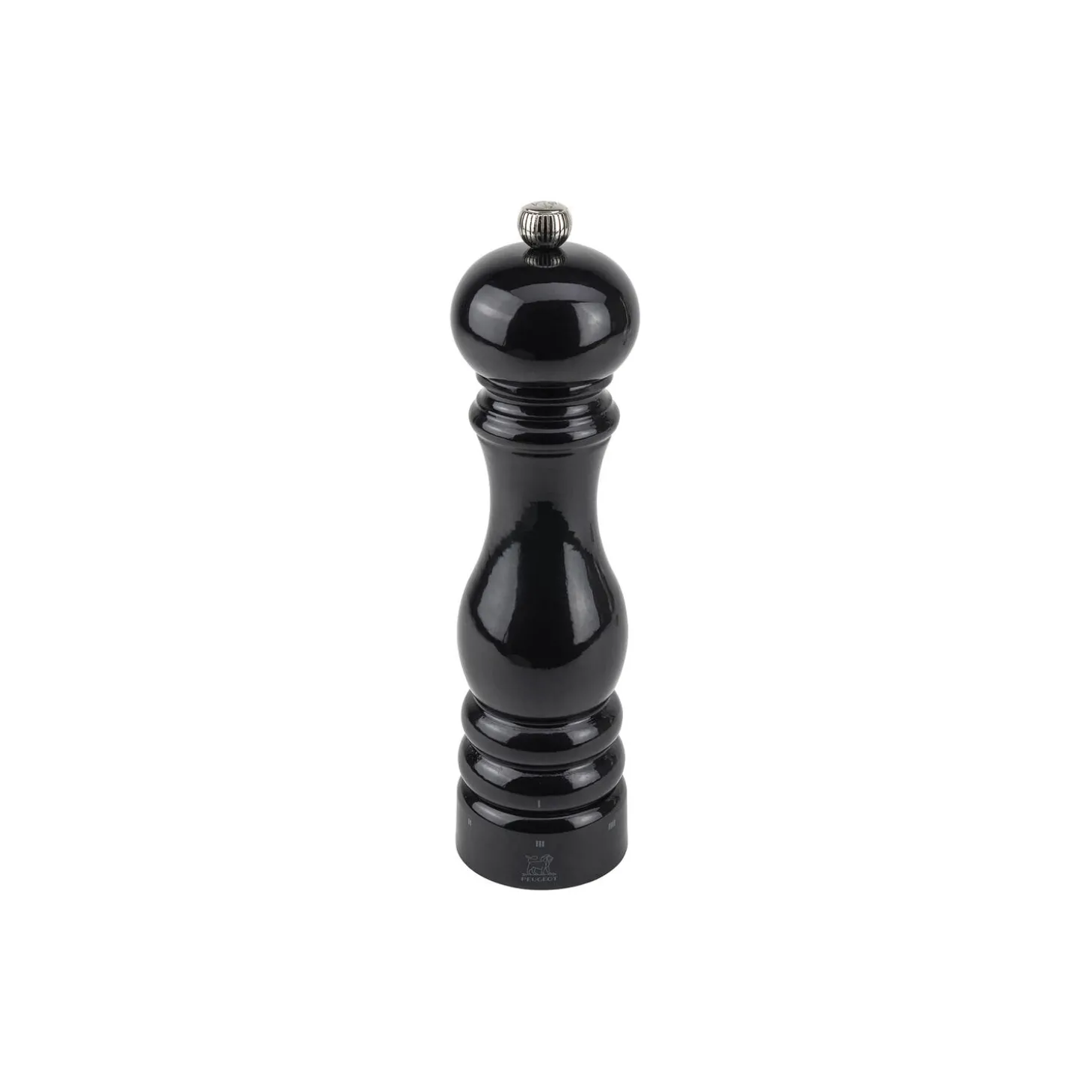 Paris uS peberkværn 22 cm, sort lak
