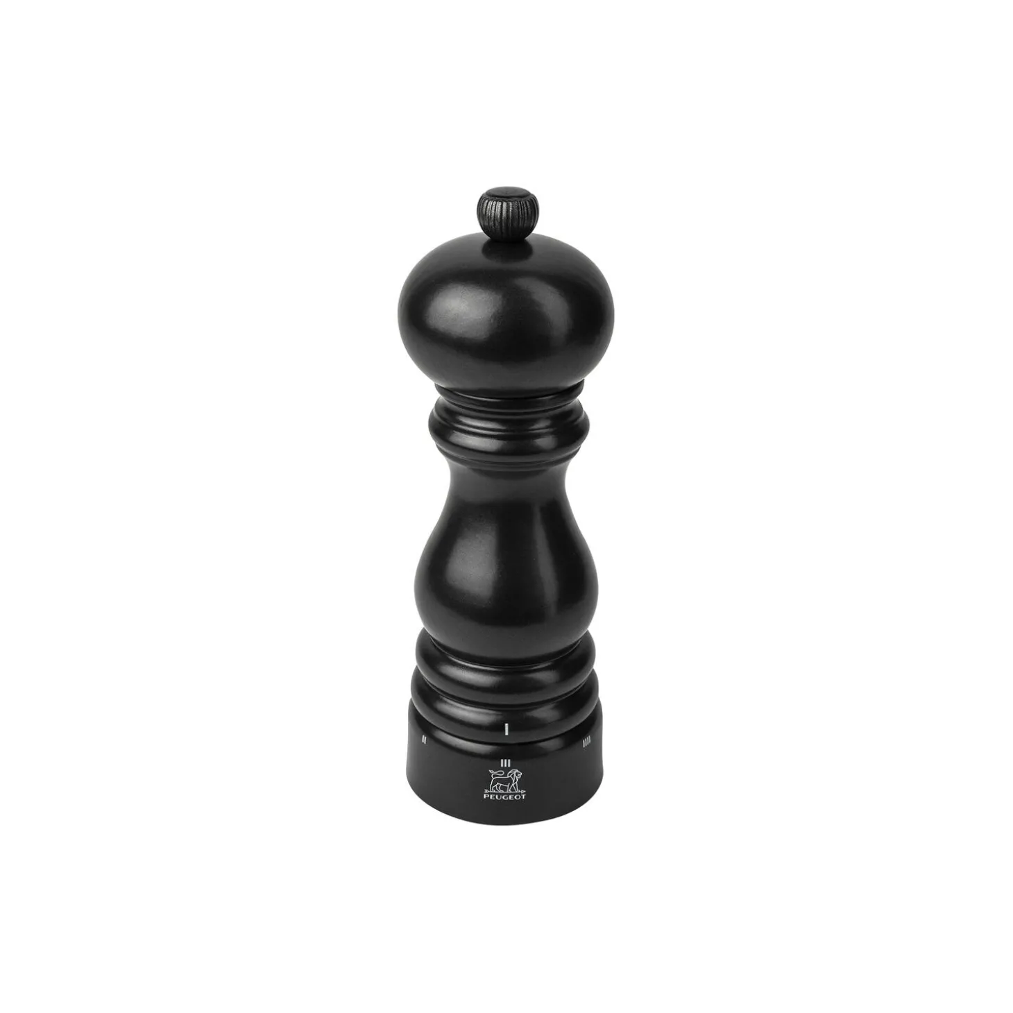 Paris uS peberkværn 18 cm, sort satin