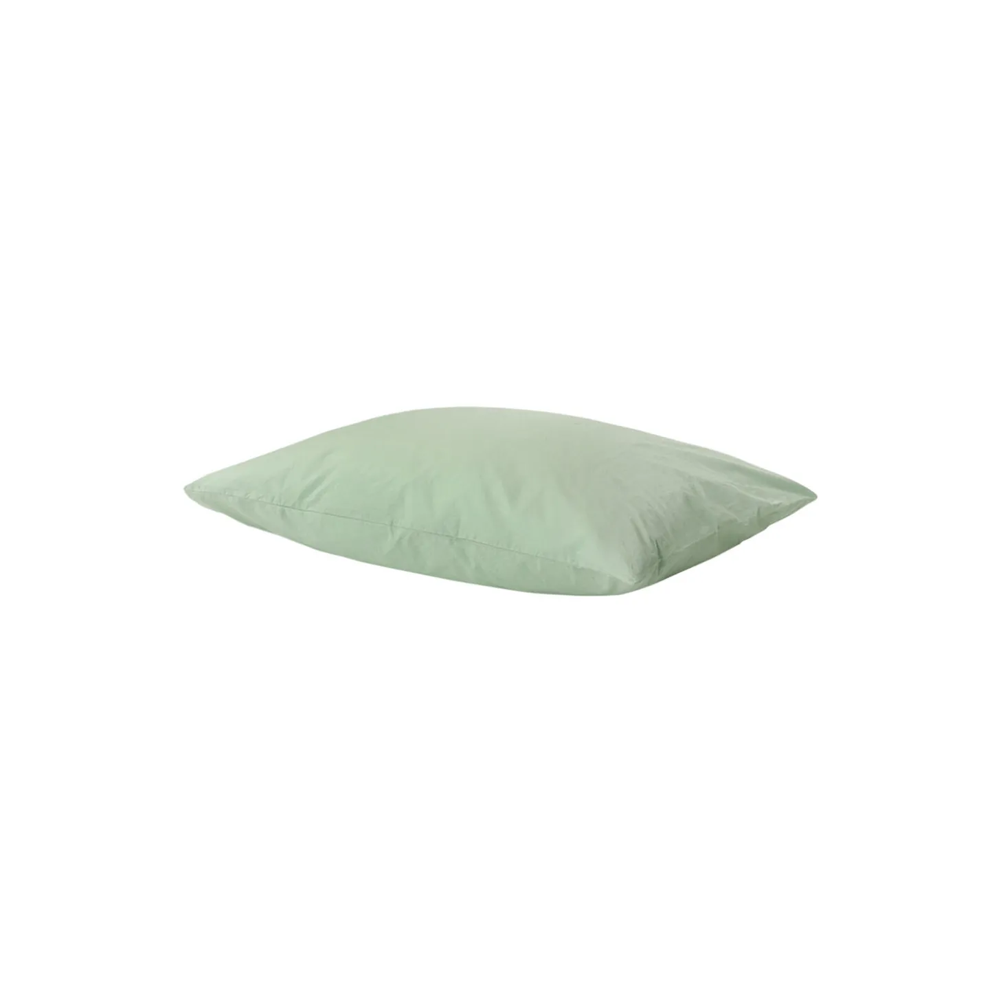 Percale pudebetræk, grøn