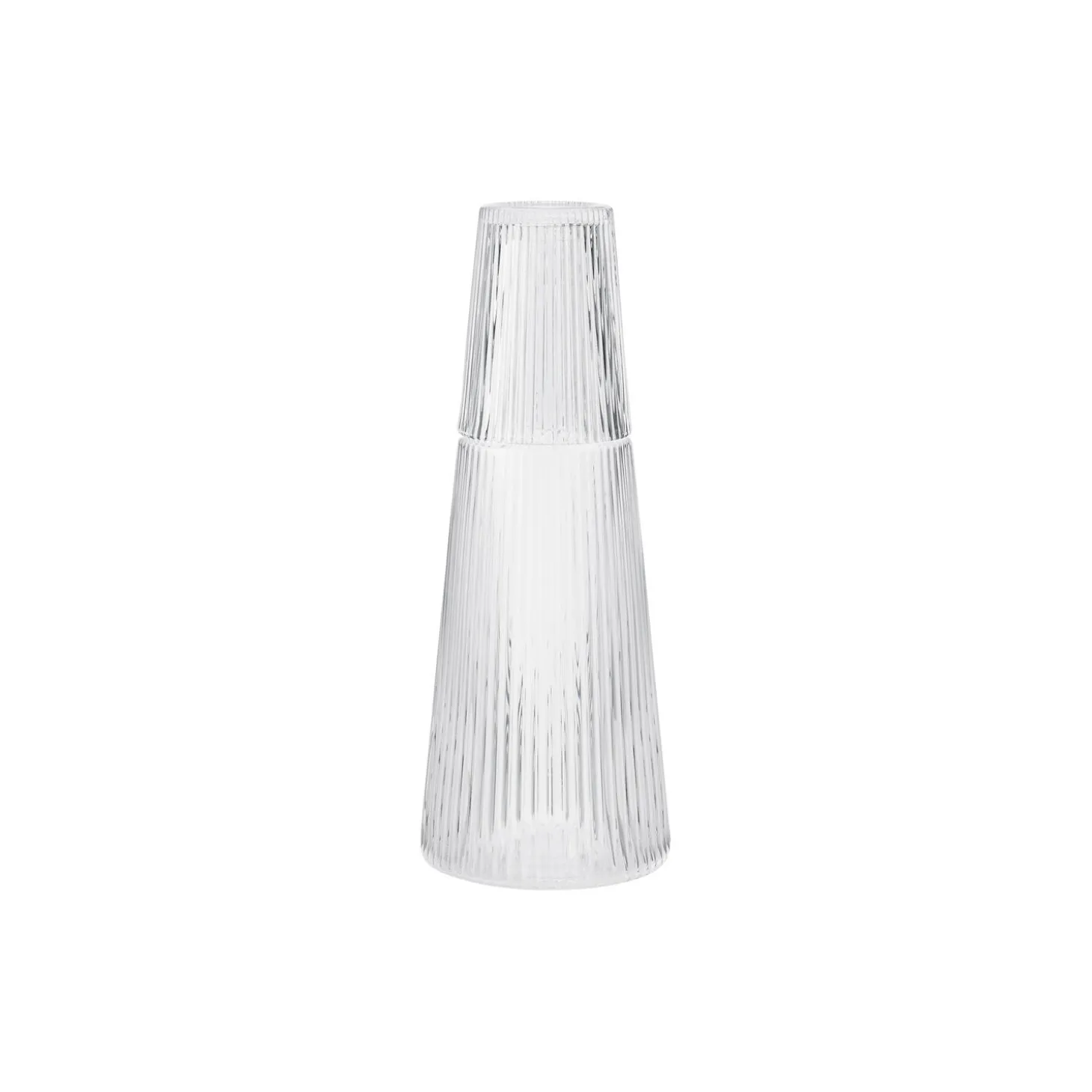 Pilastro karaffel med glas
