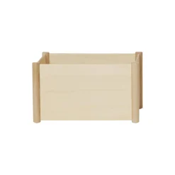 Pillar Storage Box, beech