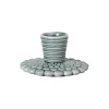 Pipanella Bubble Lines lysestage, blue grey