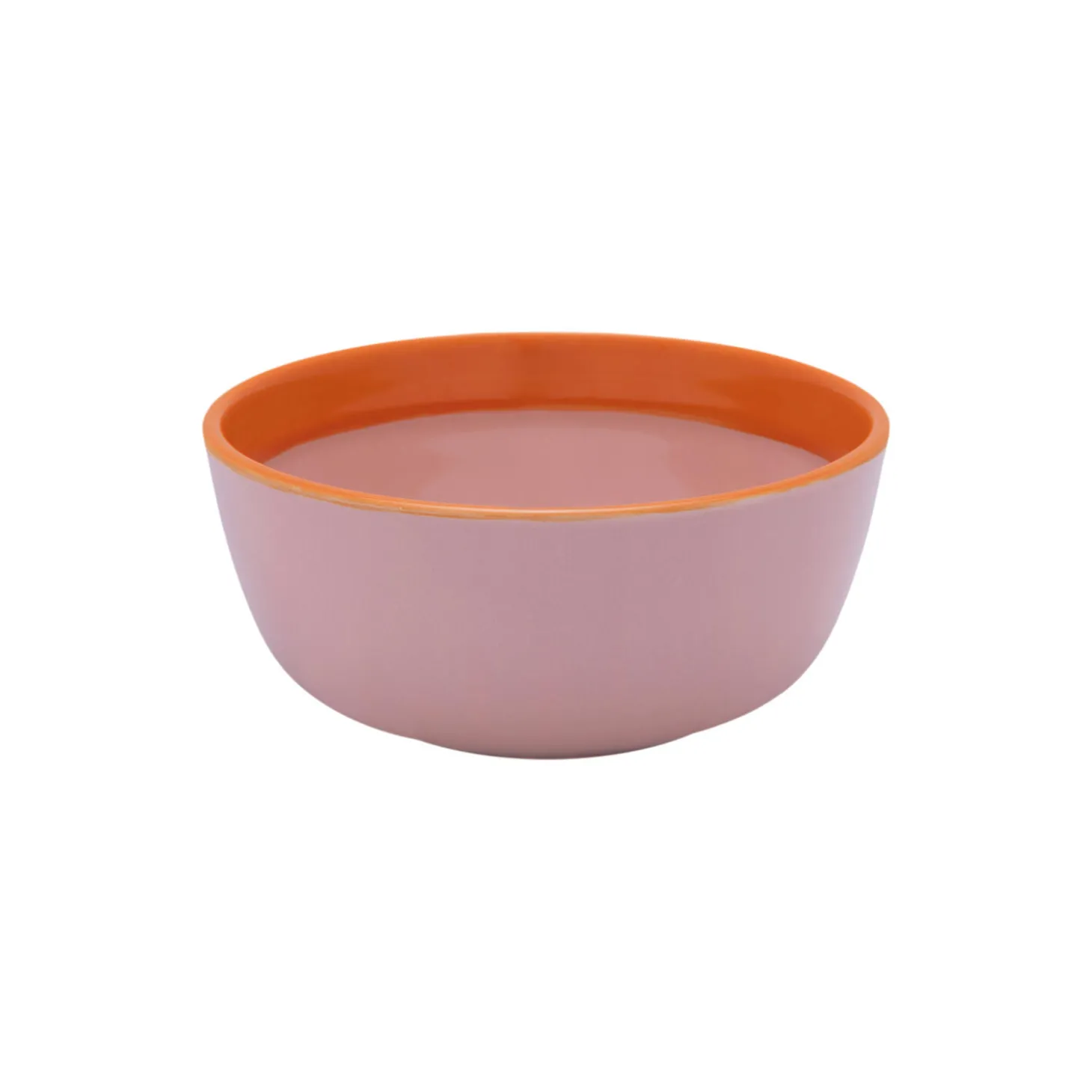 Play skål Ø 13 cm, rosa/orange