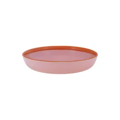 Play tallerken Ø 22 cm, rosa/orange