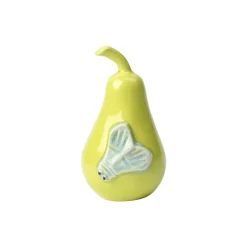 Poppery Pære med natsværmer figur, apple green/mint
