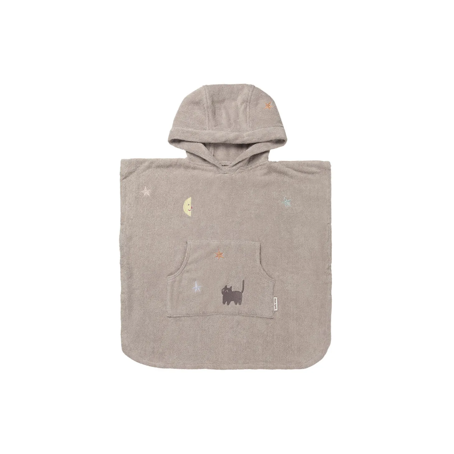Puk badeponcho, moon cat