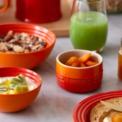 Ramekin stabelbar, volcanic