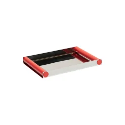 Ray Bakke Disco medium, steel/red coral