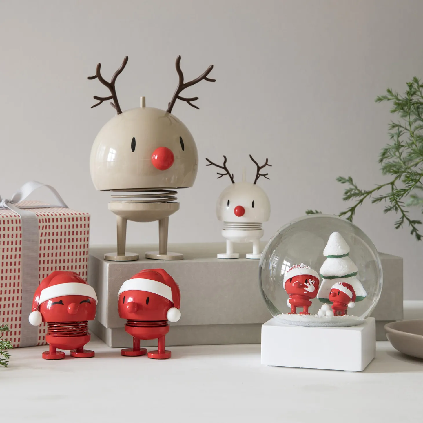 Reindeer Bumble, white