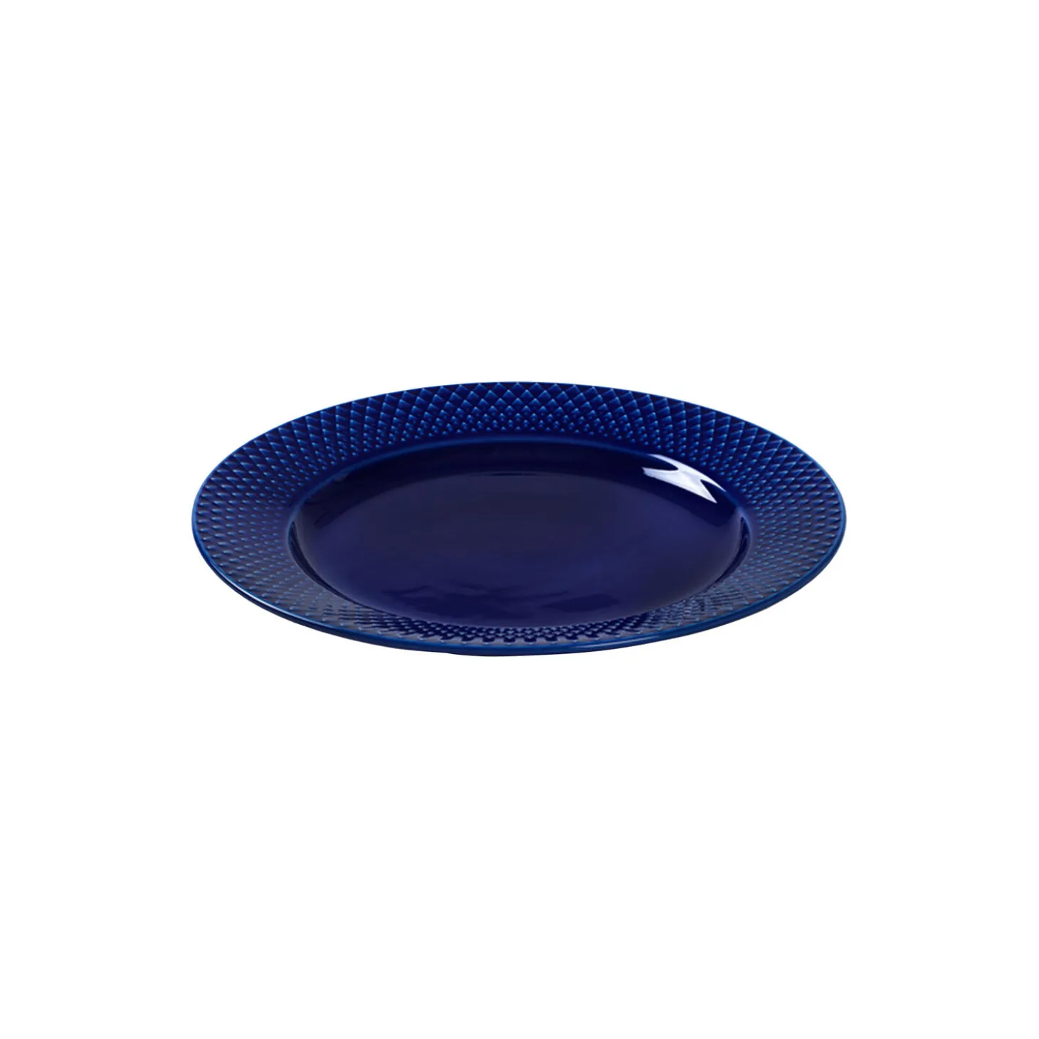 Rhombe Color frokosttallerken Ø 23 cm, mørk blå