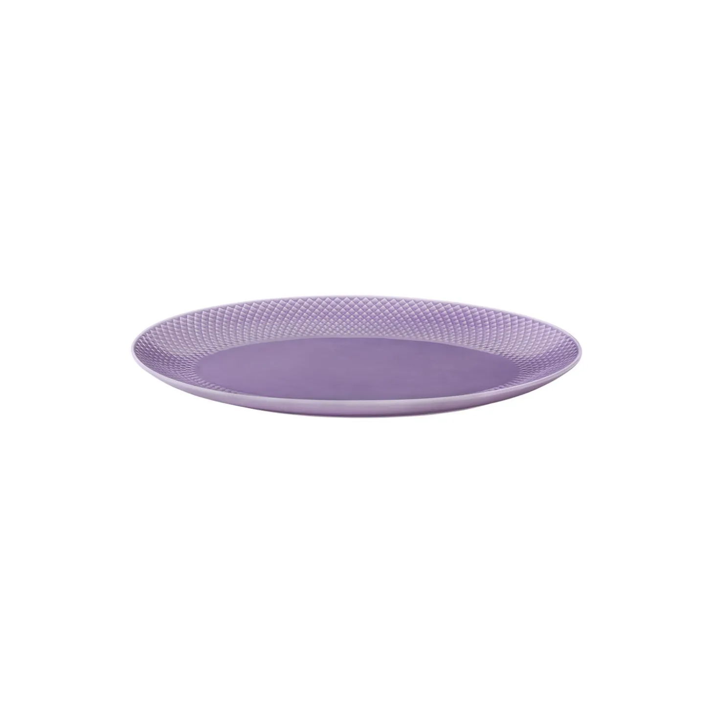 Rhombe Color ovalt serveringsfad, lilla