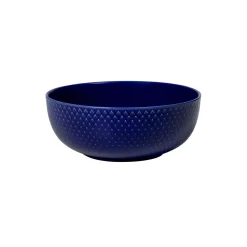 Rhombe Color skål, mørk blå