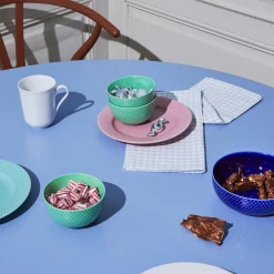 Rhombe Color skål, mørk blå