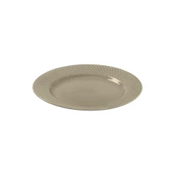 Rhombe Earth Frokosttallerken Ø 23 cm, clay