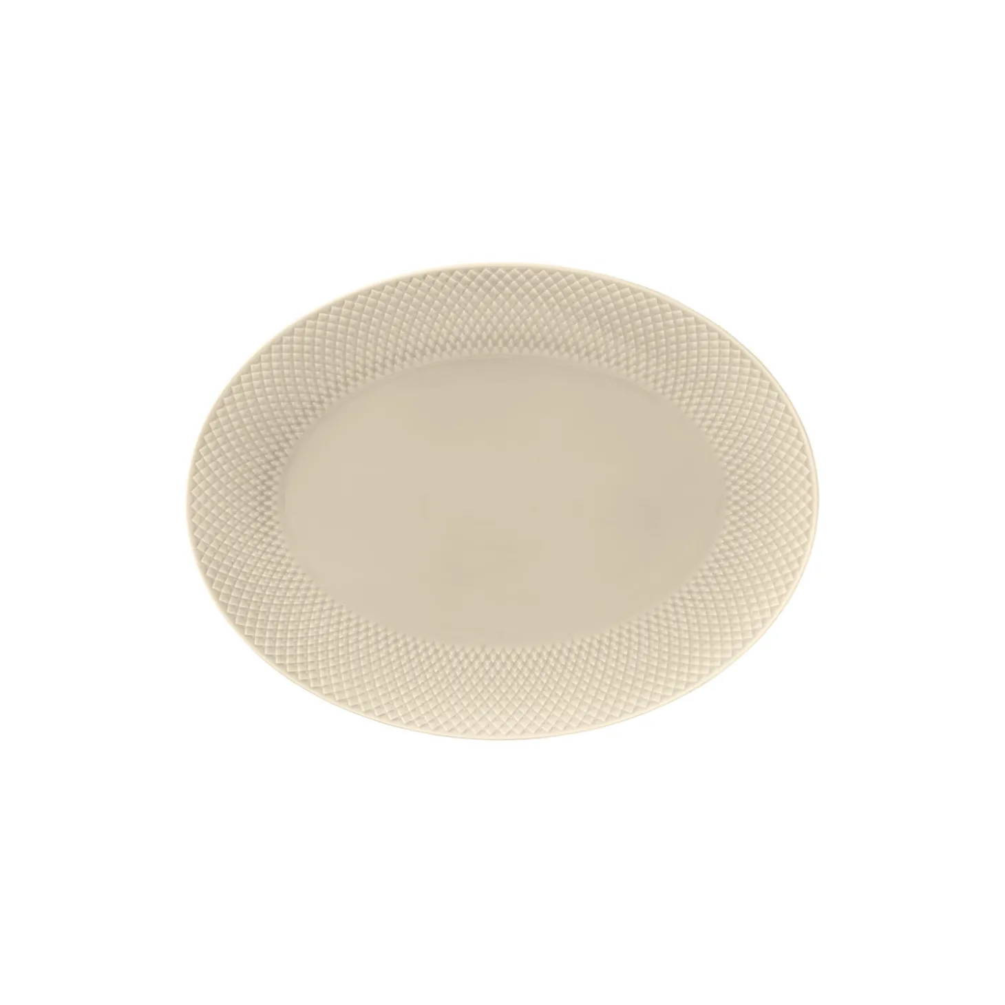 Rhombe Earth Ovalt serveringsfad, marble