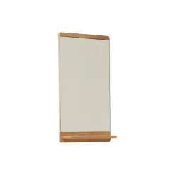 Rim Wall Mirror 68, oiled oak