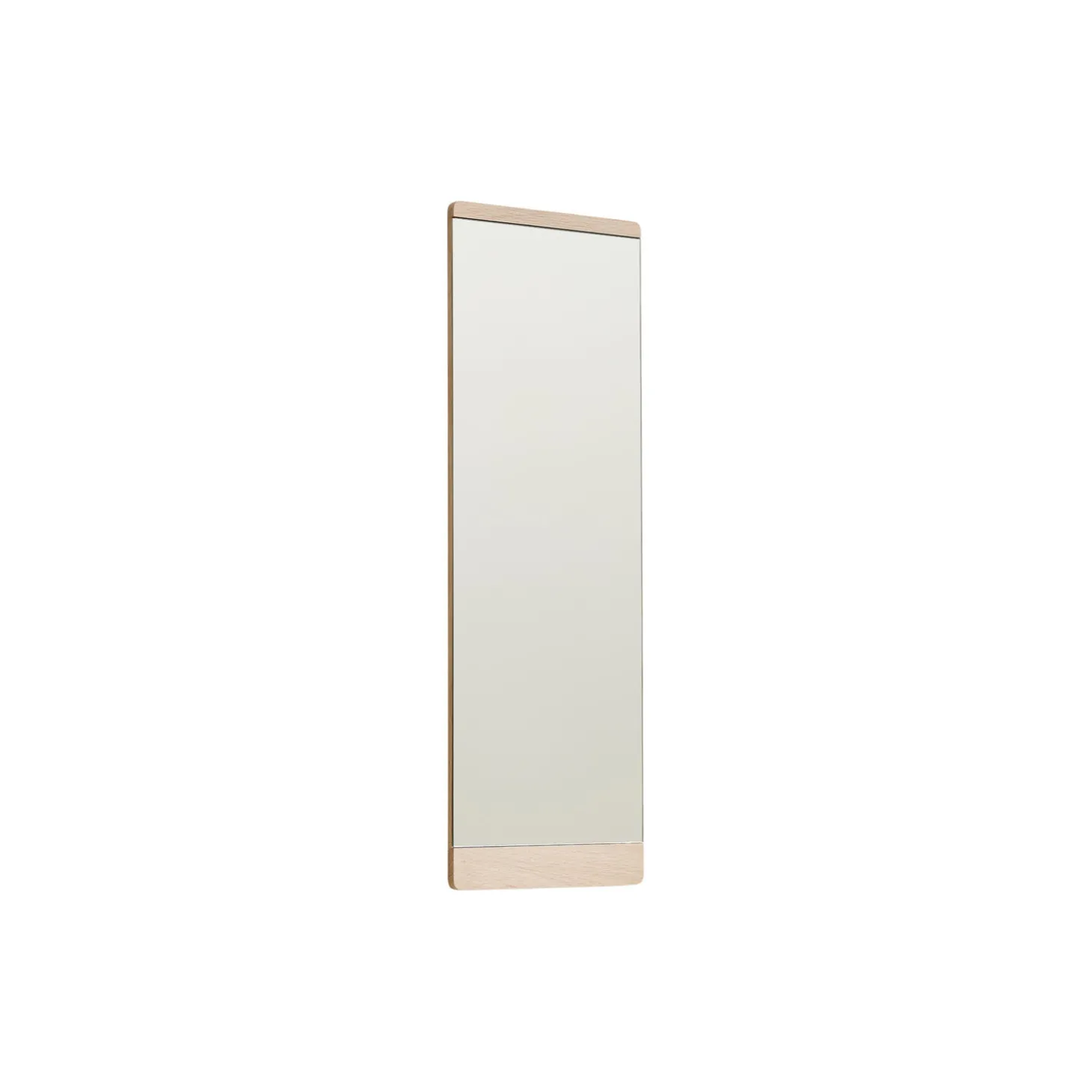 Rim Wall Mirror 110, white oak