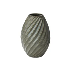 River vase, gråblå