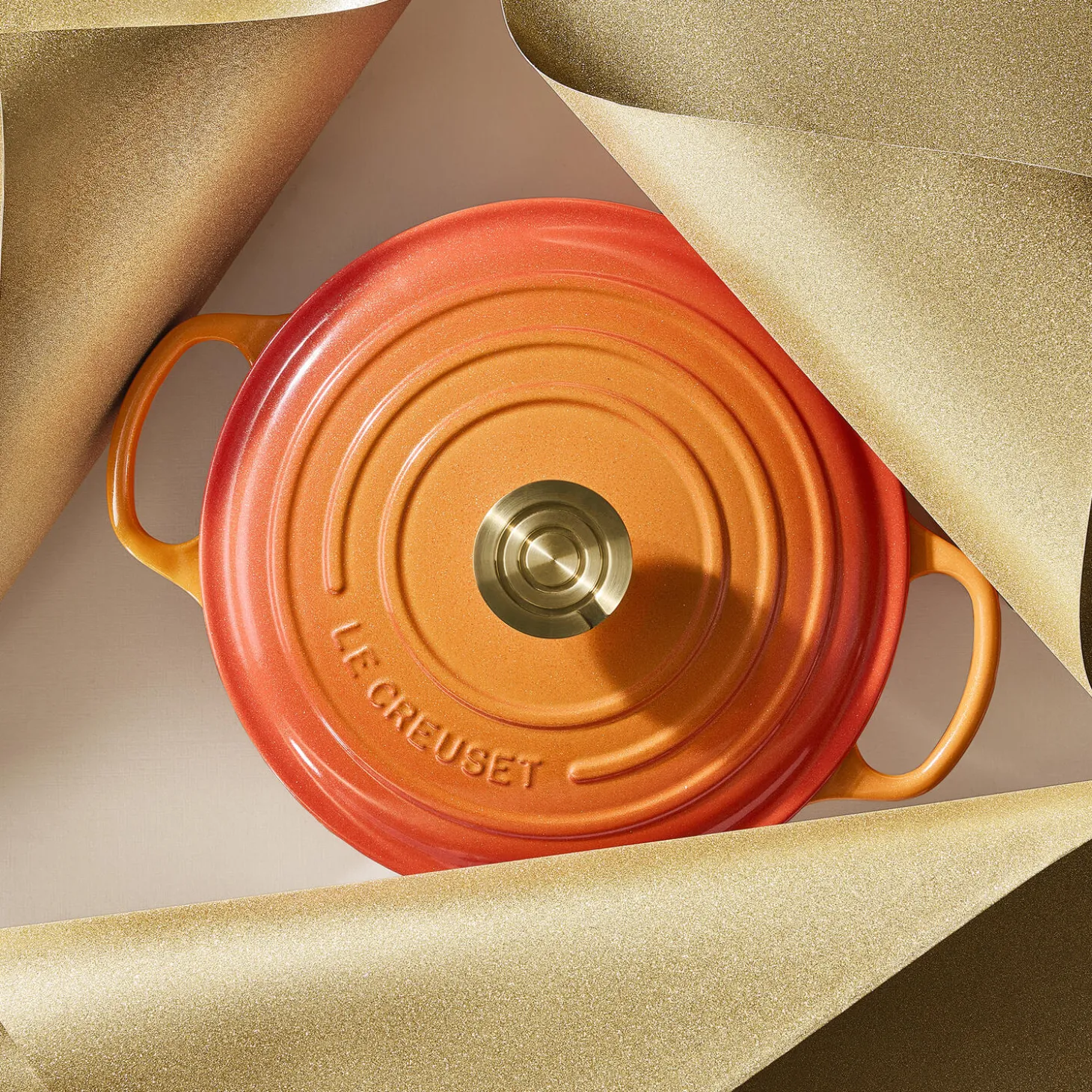 Rund Jubilæumsgryde Ø 24 cm, flamme dorée