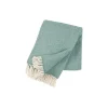 Samba uld plaid, mint