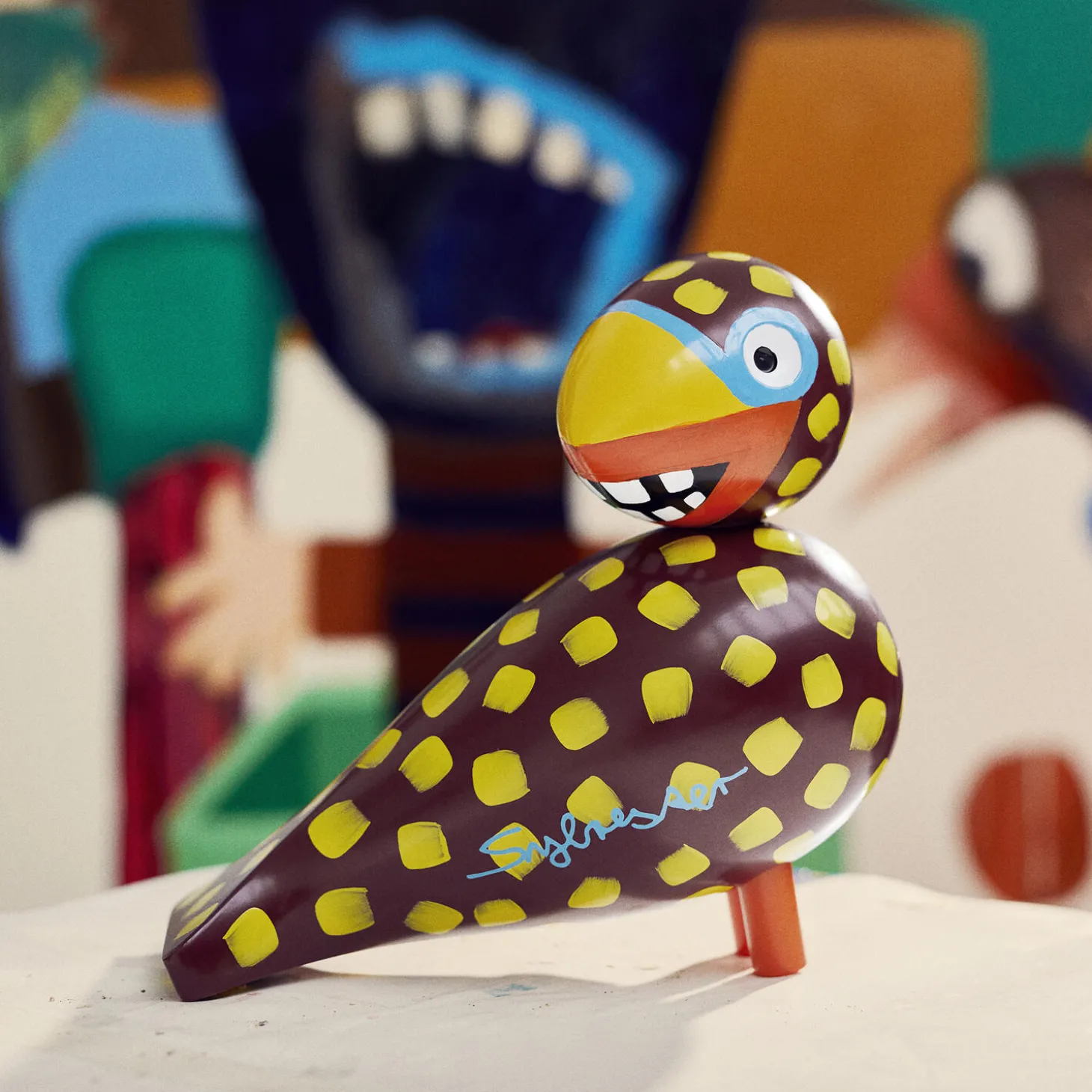Sangfugl x Leif Sylvester 2025, laughing bird