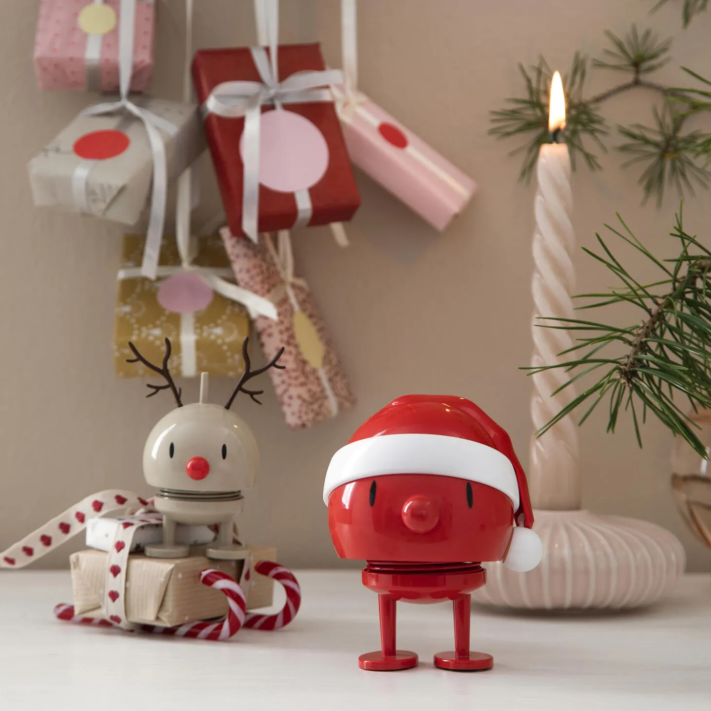 Santa Bumble, red
