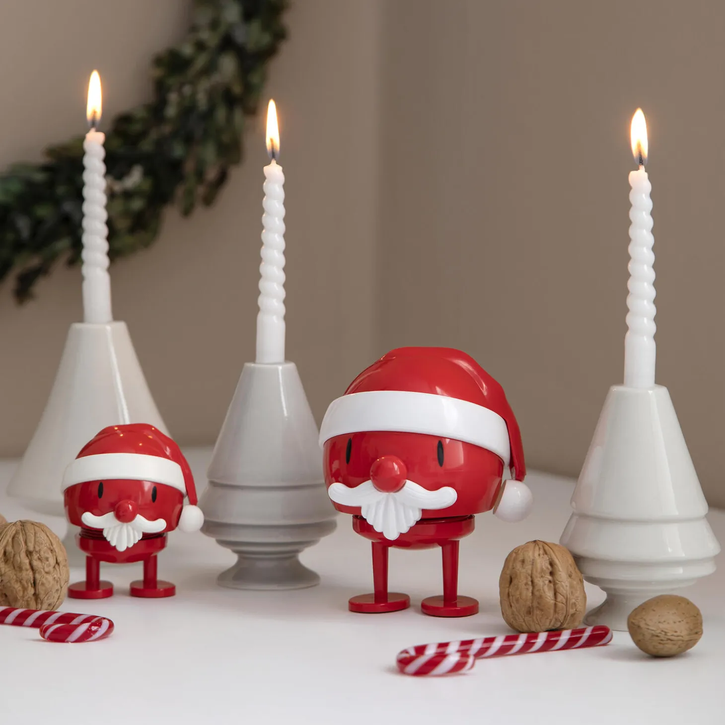 Santa Claus Bumble, red