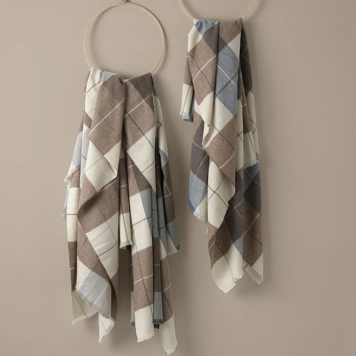 Scotch plaid, grey