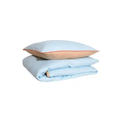 Sengetøj, pale blue