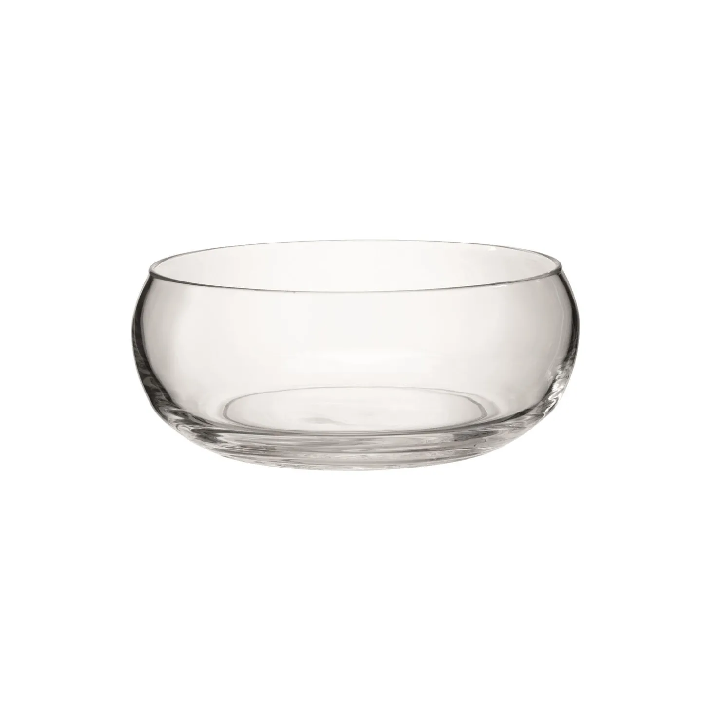 Serve glasskål
