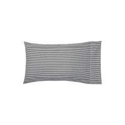 Shirting pudebetræk, black/white
