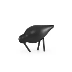 Shorebird, black/black