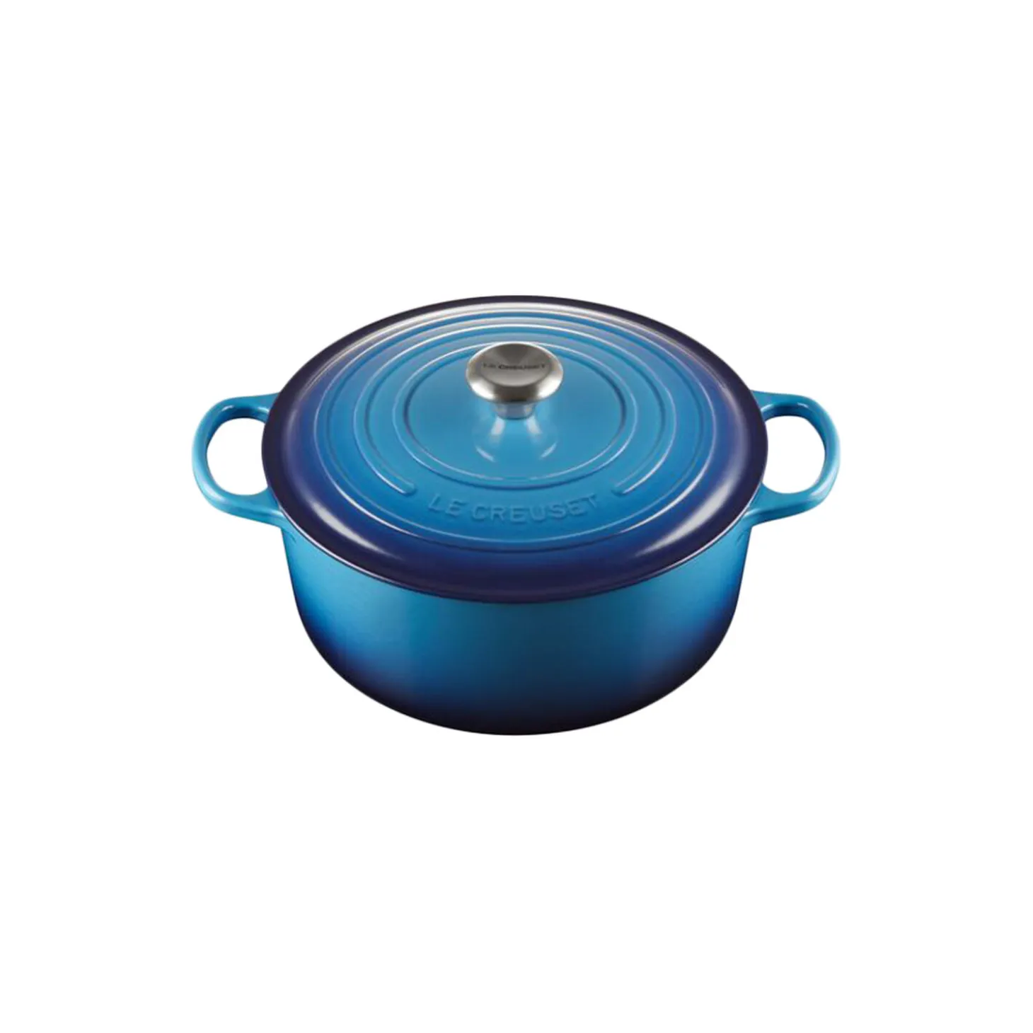 Signature rund gryde Ø 26 cm, azure blue