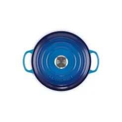 Signature rund gryde Ø 20 cm, azure blue